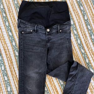 Maternity jean size 34 H&M skinny high rib